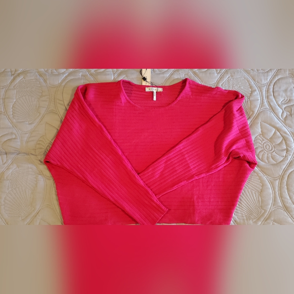 Sweater Pink BCBG NWT XL